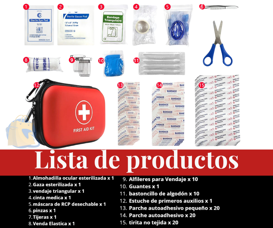 Kit de Primeros Auxilios de 91 Piezas™