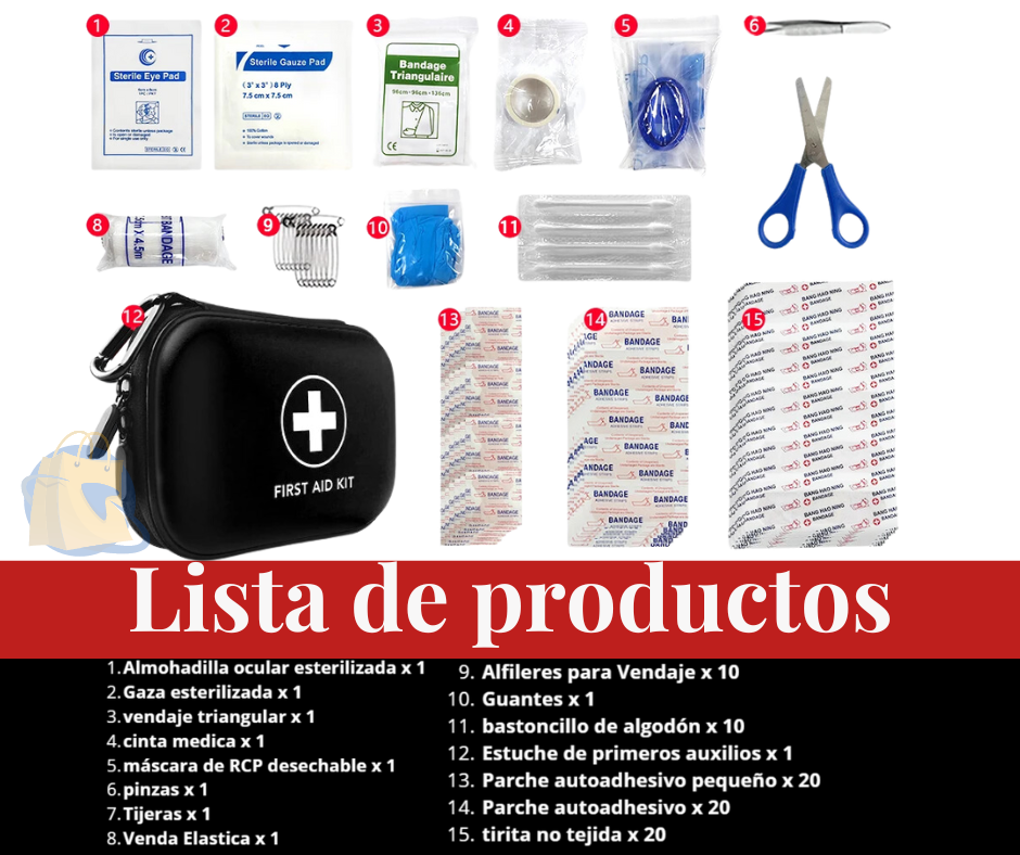 Kit de Primeros Auxilios de 91 Piezas™