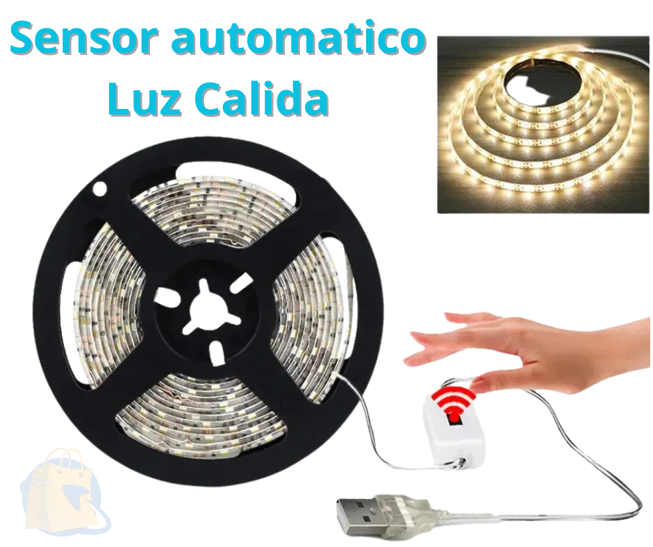 Tira LED Doble Cara con Sensor de Movimiento™